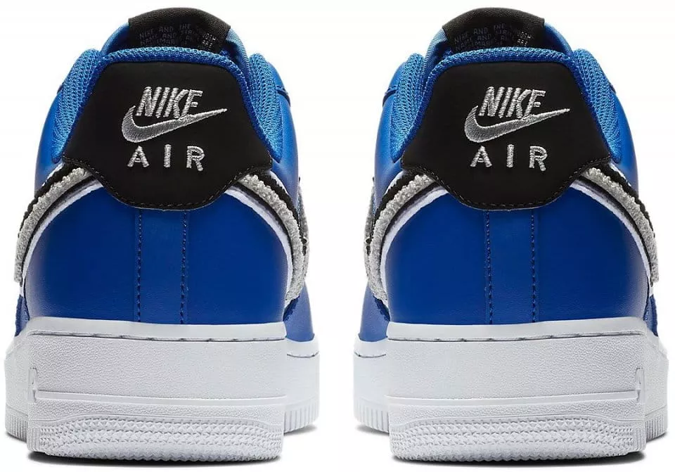 Nike Air Force 1 Low 'Chenille Swoosh' - Royal Blue