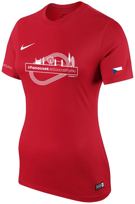 Tričko Nike W NK DRY PARK VI JSY SS FANS