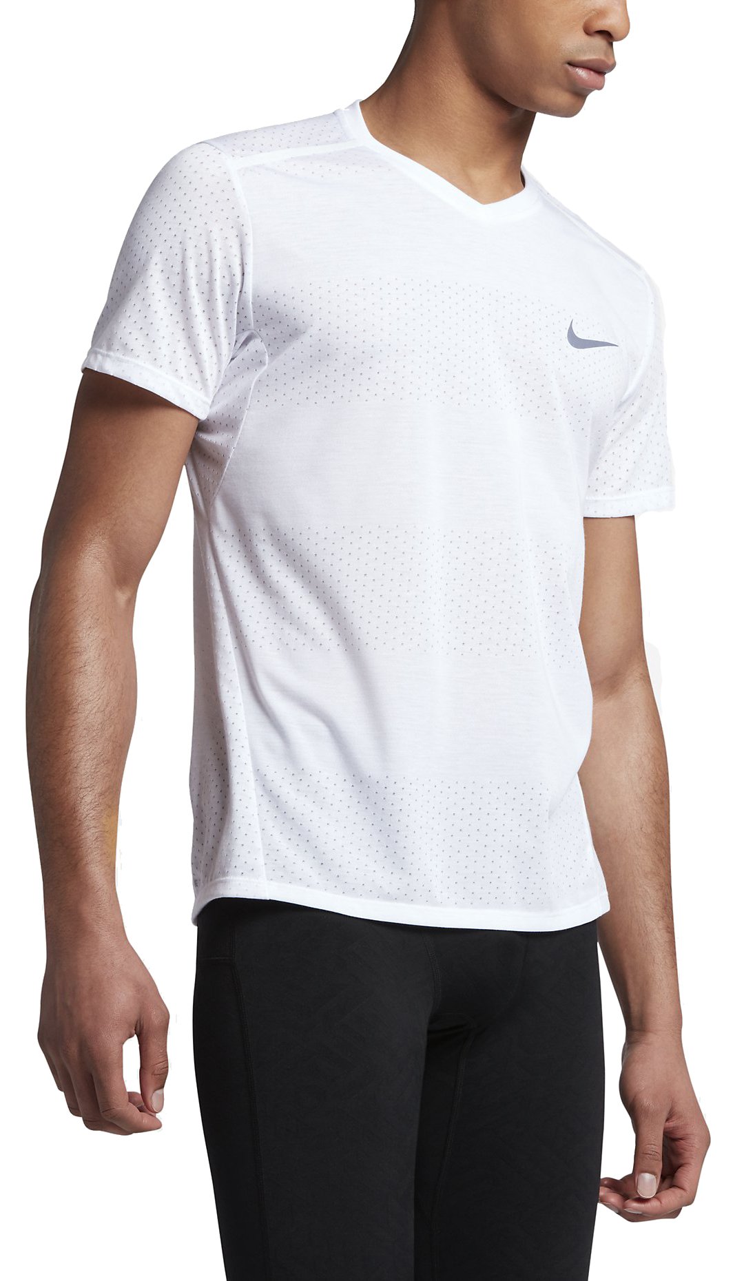 Pánské běžecké triko s krátkým rukávem Nike Breathe Tailwind