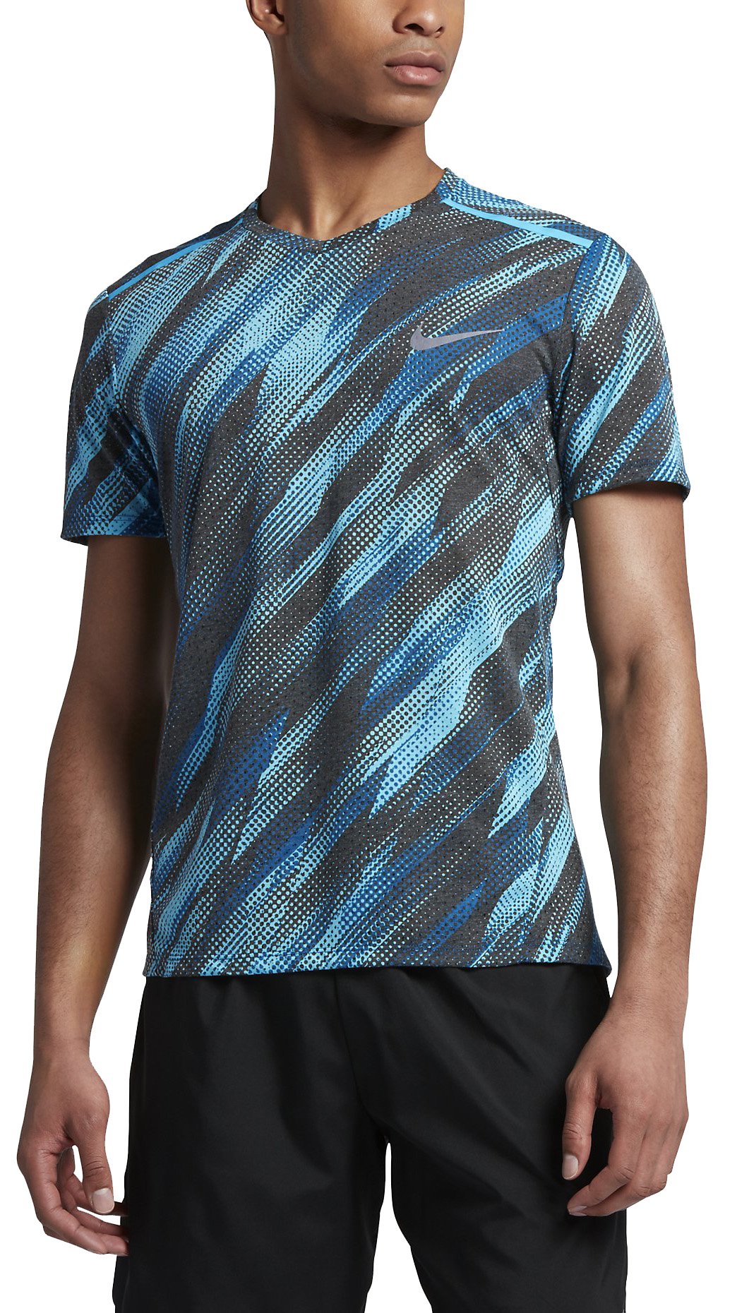 Pánské běžecké triko s krátkým rukávem Nike Breathe