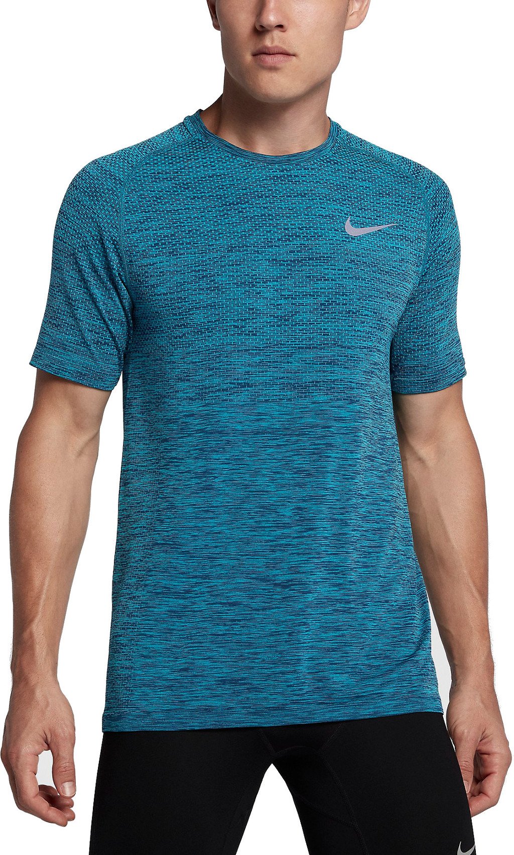 Pánské běžecké tričko s krátkým rukávem Nike Dry Knit