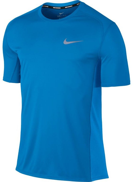 Pánské běžecké tričko s krátkým rukávem Nike Dry Miler