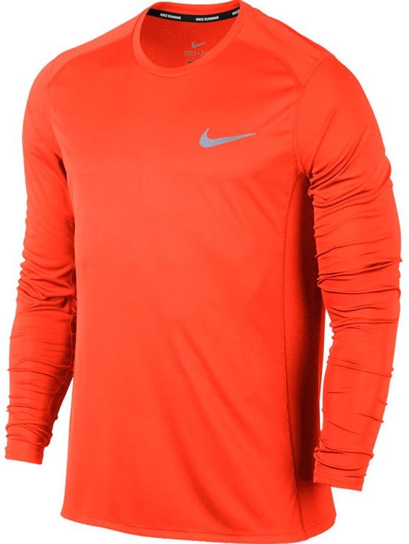 Pánské běžecké tričko s dlouhým rukávem Nike Dry Miler