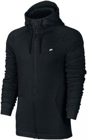 nike black nsw modern hooded jacket