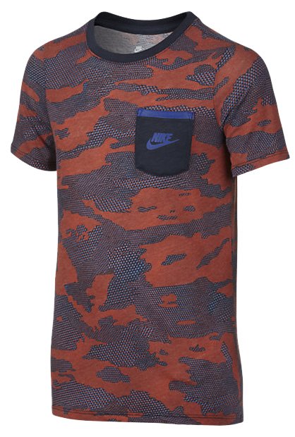 Dětské tričko s krátkým rukávem Nike Sportswear Camo