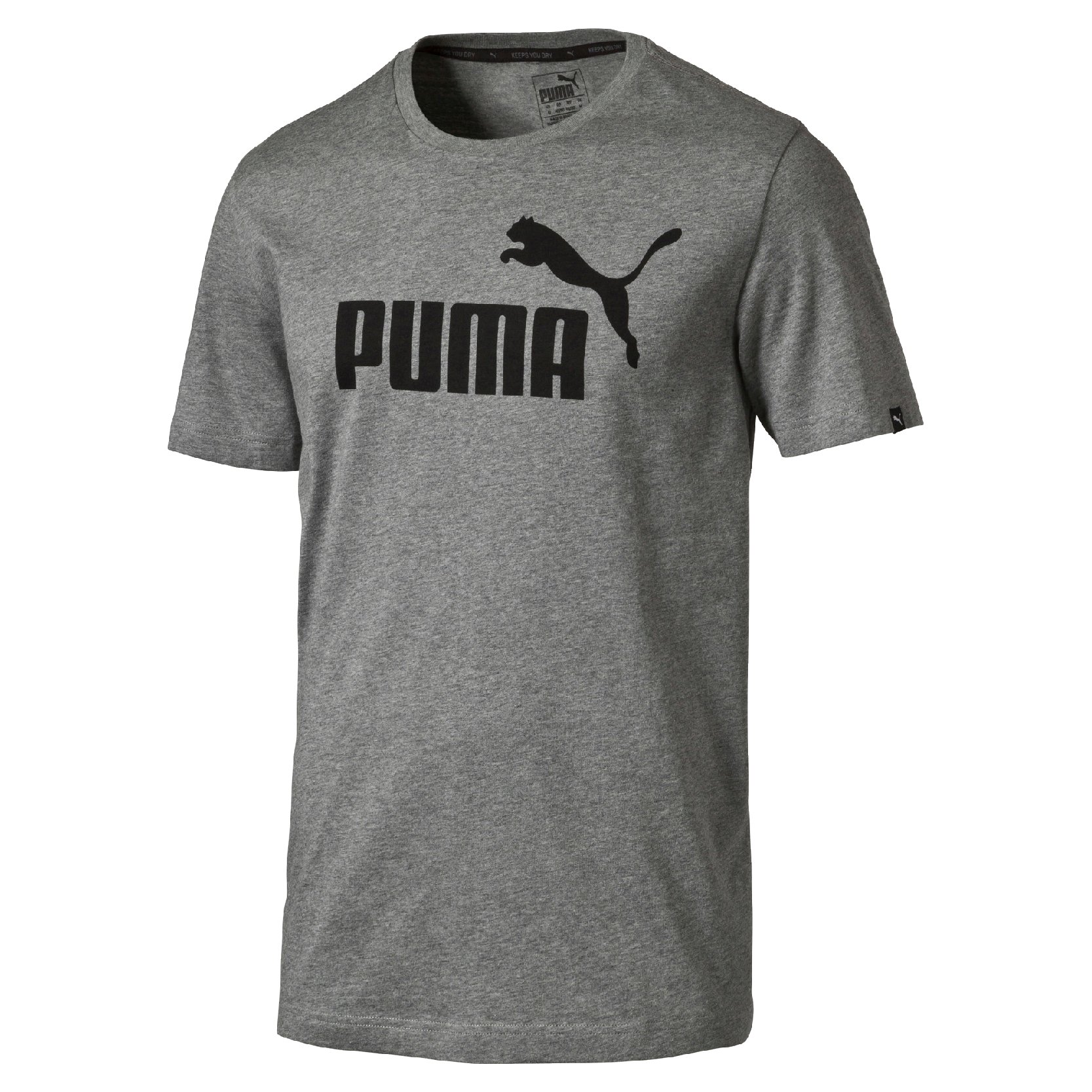 Tričko Puma ESS No.1 Tee Medium Gray Heather