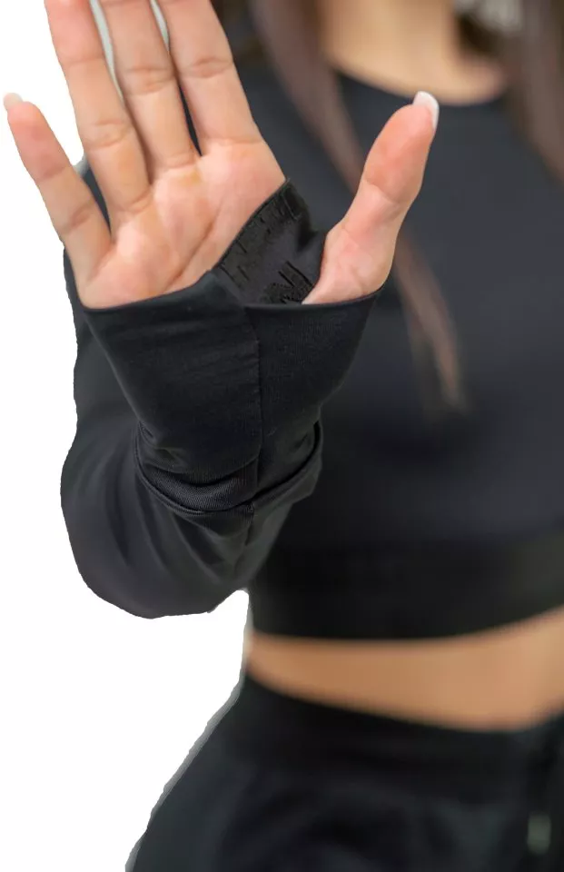 NEBBIA Women s Long Sleeve Crop Top INTENSE Perform Atléta trikó