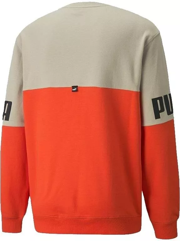 Hanorac Puma Power Colorblock Sweatshirt Beige