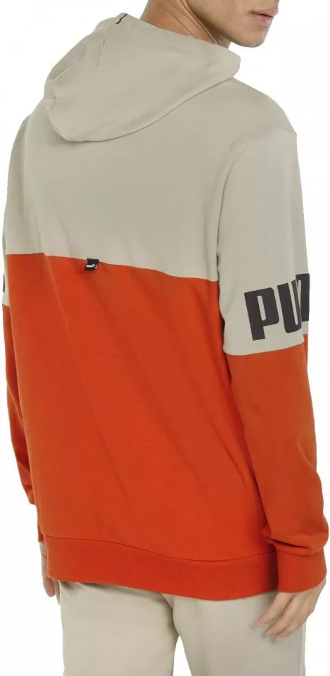 Sweatshirt com capuz Puma Power Colorblock Hoodie TR Putty