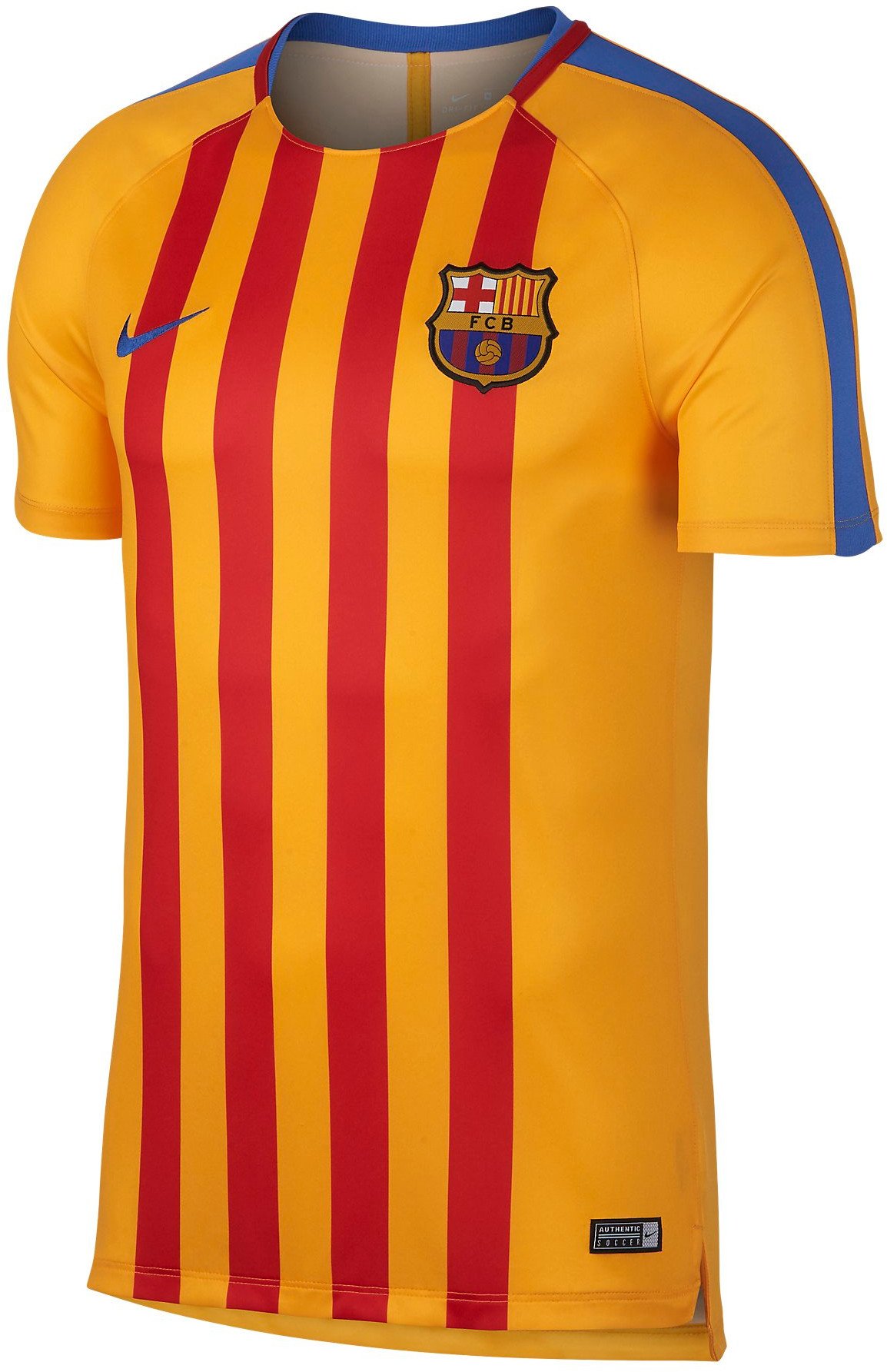 Pánské fotbalové tričko s krátkým rukávem Nike Dry FC Barcelona