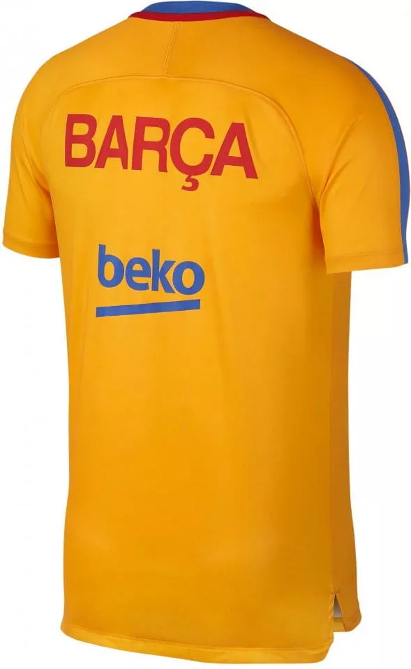 Pánské fotbalové tričko s krátkým rukávem Nike Dry FC Barcelona