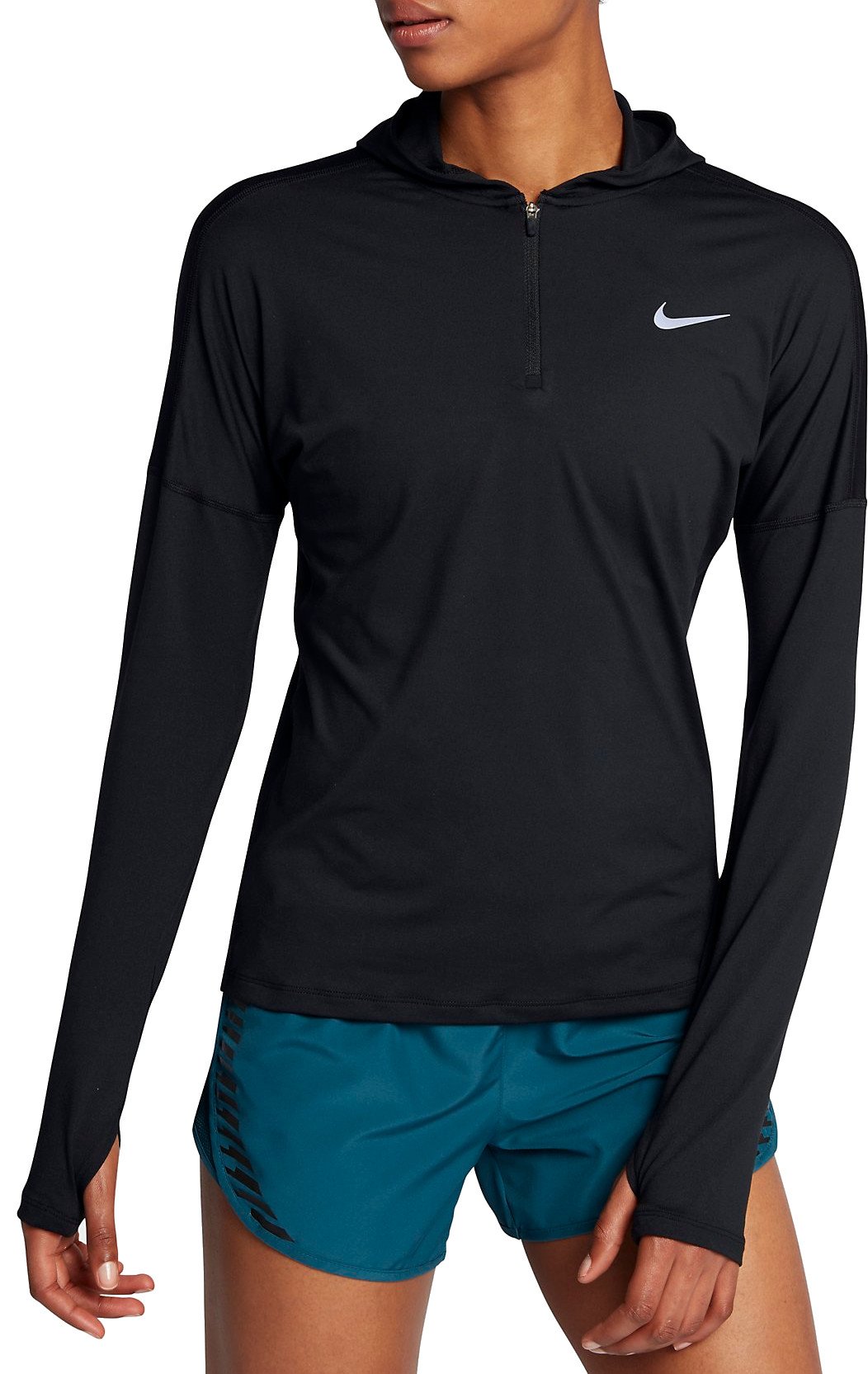 Hanorac cu gluga Nike W NK DRY ELMNT HOODIE