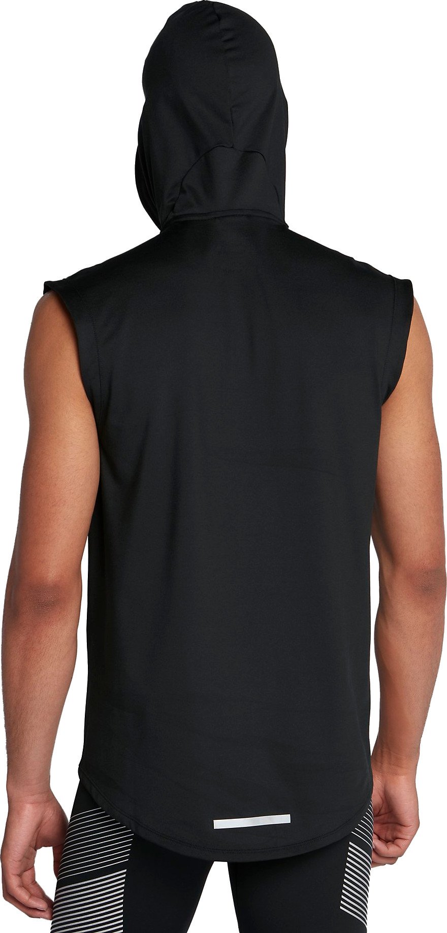 nike sleeveless running hoodie