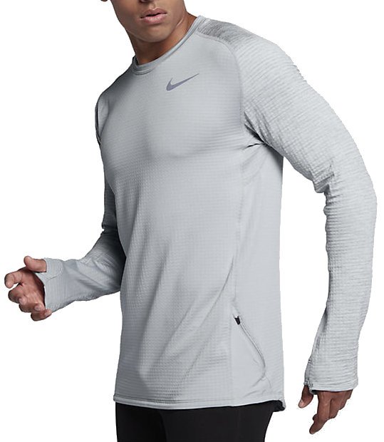 Pánská běžecké triko s dlouhým rukávem Nike Therma Sphere Element