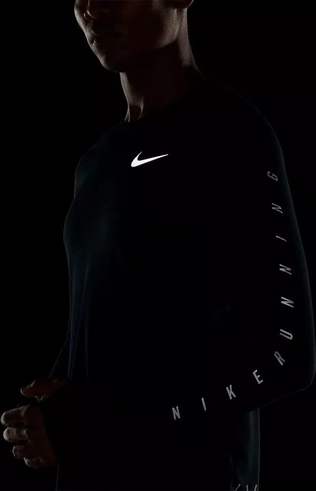 Pánský běžecký top s dlouhým rukávem Nike Miler SNL GX