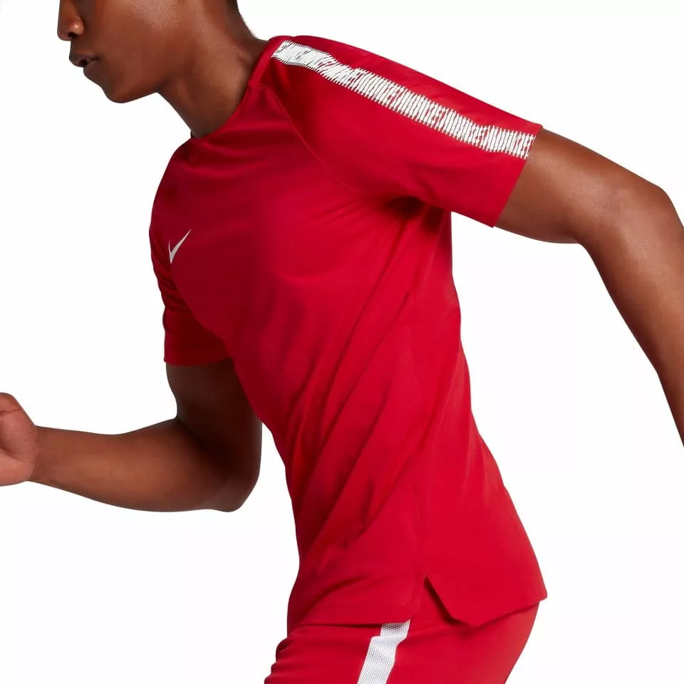 Pánský fotbalový top s krátkým rukávem Nike Breathe Squad