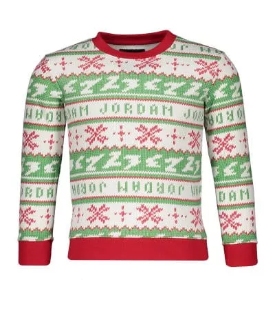 Sweatshirt Jordan jumpman holiday crew kids