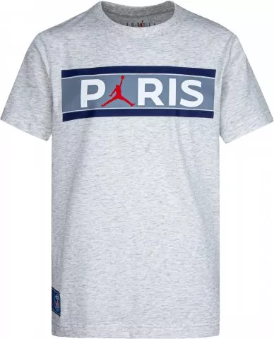 Jordan x PSG Paris Saint Germain Wordmark Tee White/Purple Men's - US