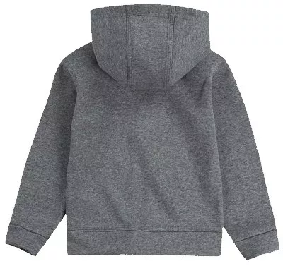 Sweatshirt med huva Nike Club Fleece Hoodie Kids Grey