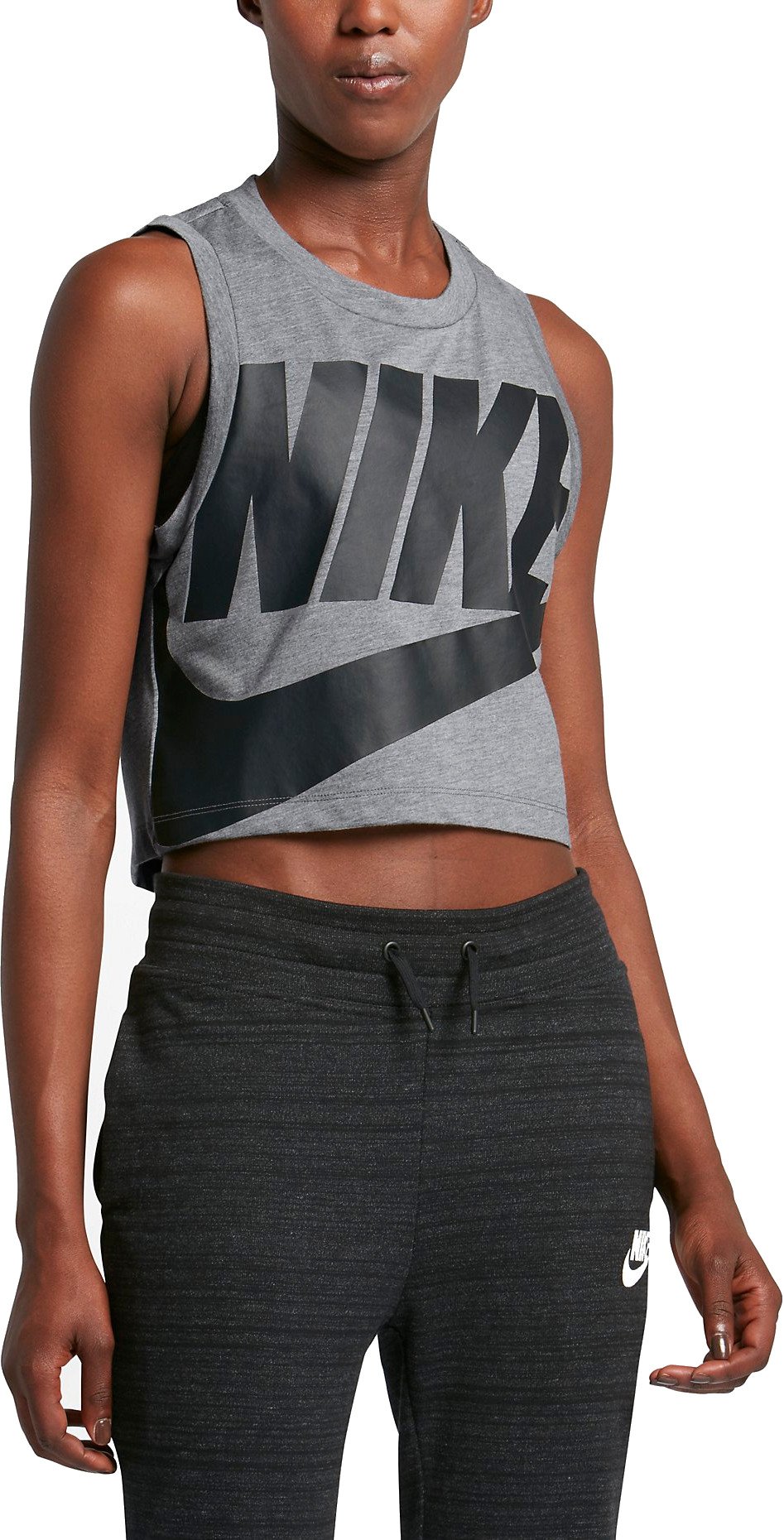 top Nike W NSW ESSNTL TANK CROP HBR