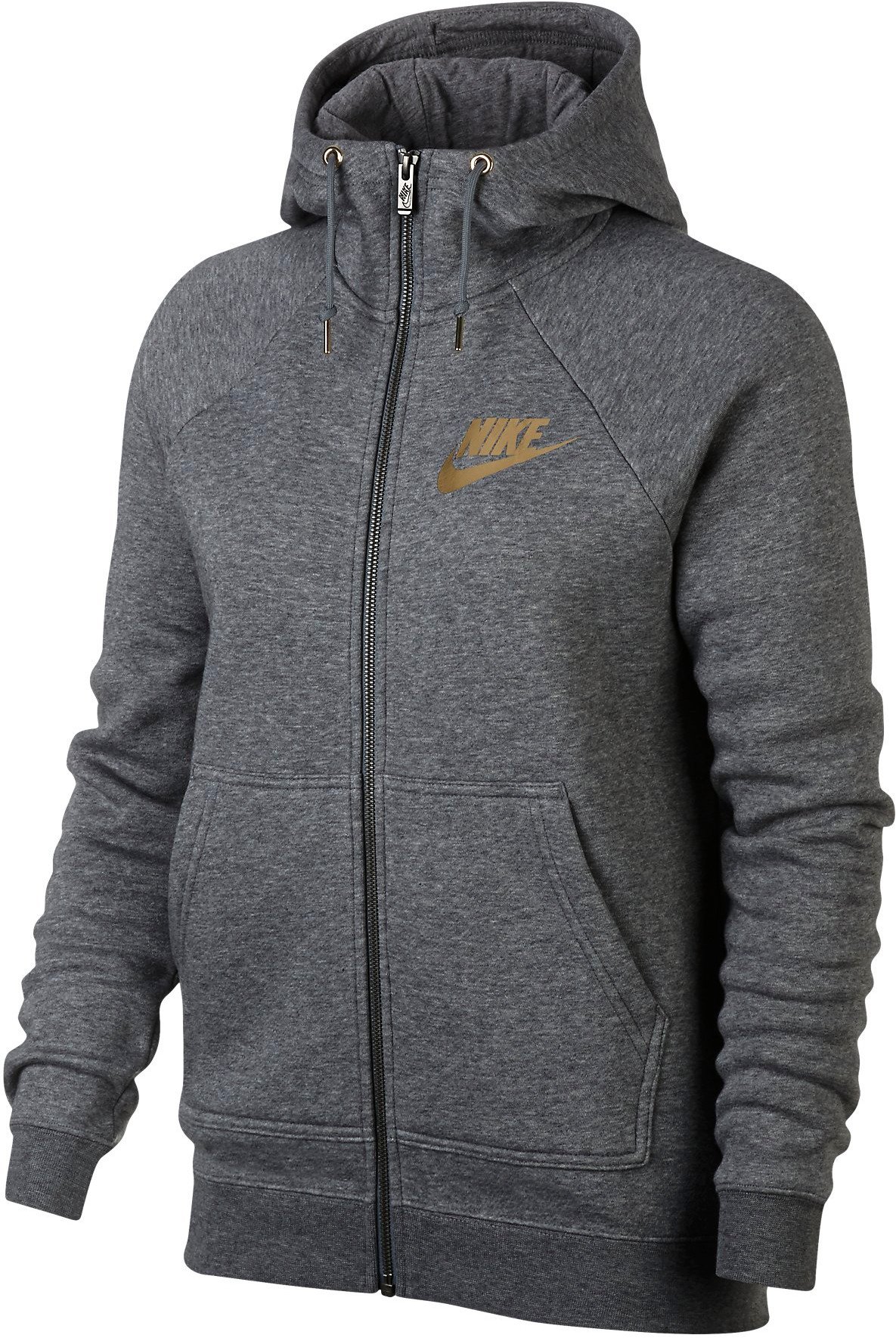 Hooded sweatshirt Nike W HOODIE FZ METALLIC - Top4Football.com