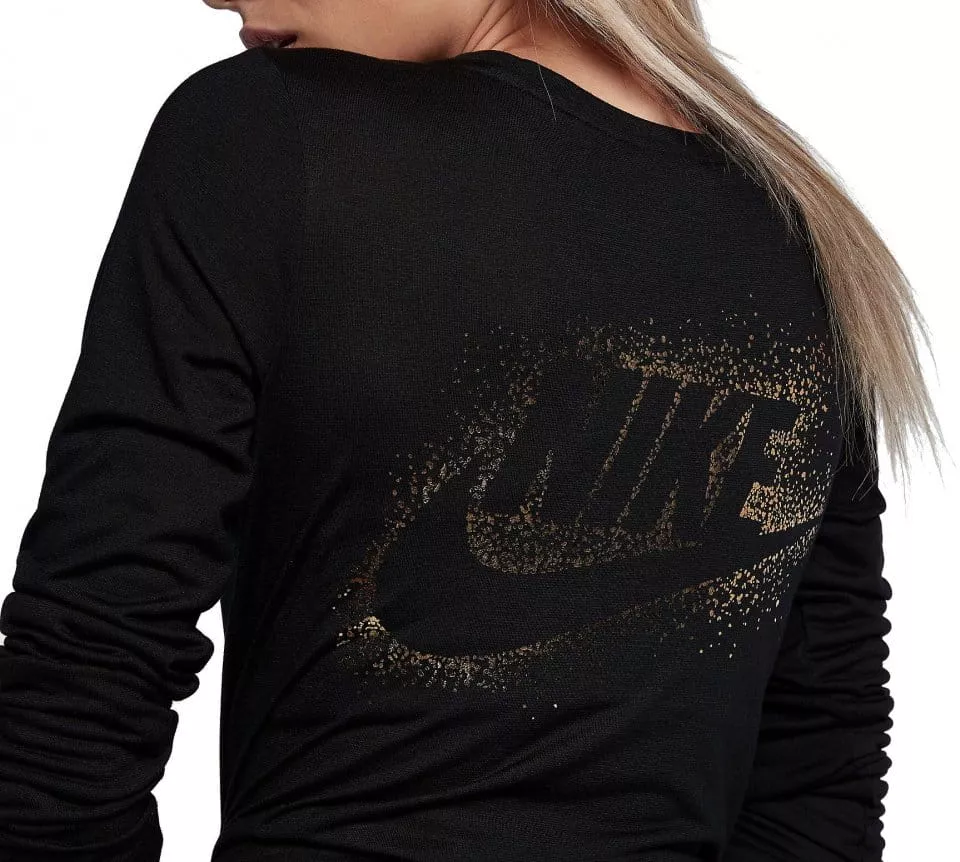 Dámské tričko s dlouhým rukávem Nike Essential Metallic