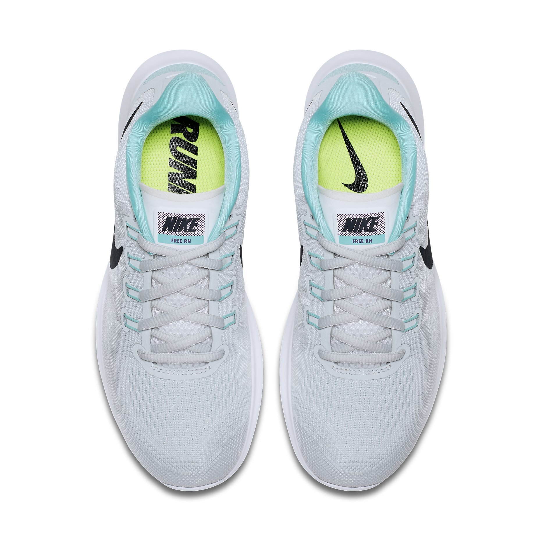 nike free run 2017 white