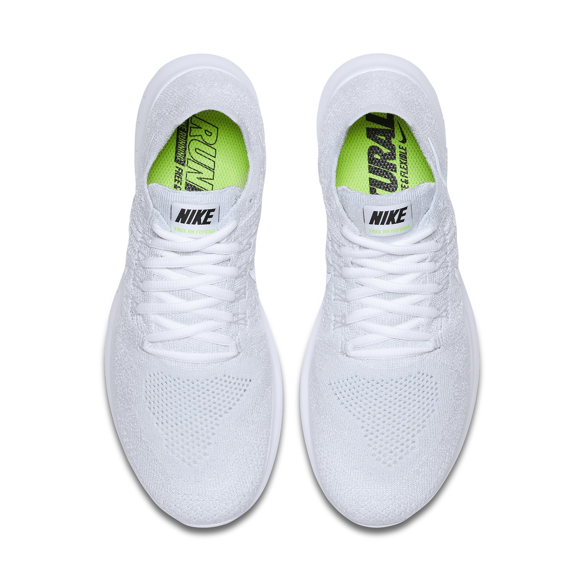 nike free rn flyknit 2017 women's white