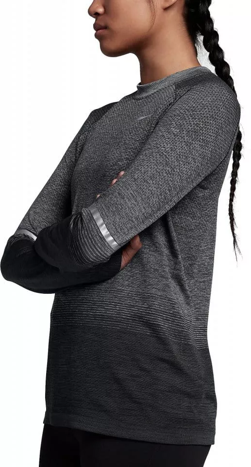 Dámské běžecké tričko s dlouhým rukávem Nike Dry Knit