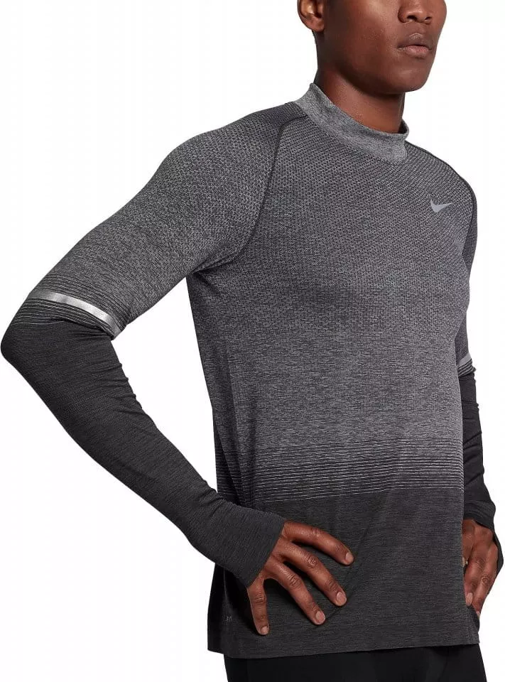 Long-sleeve T-shirt Nike M NK DF KNIT TOP LS MOCK GRD
