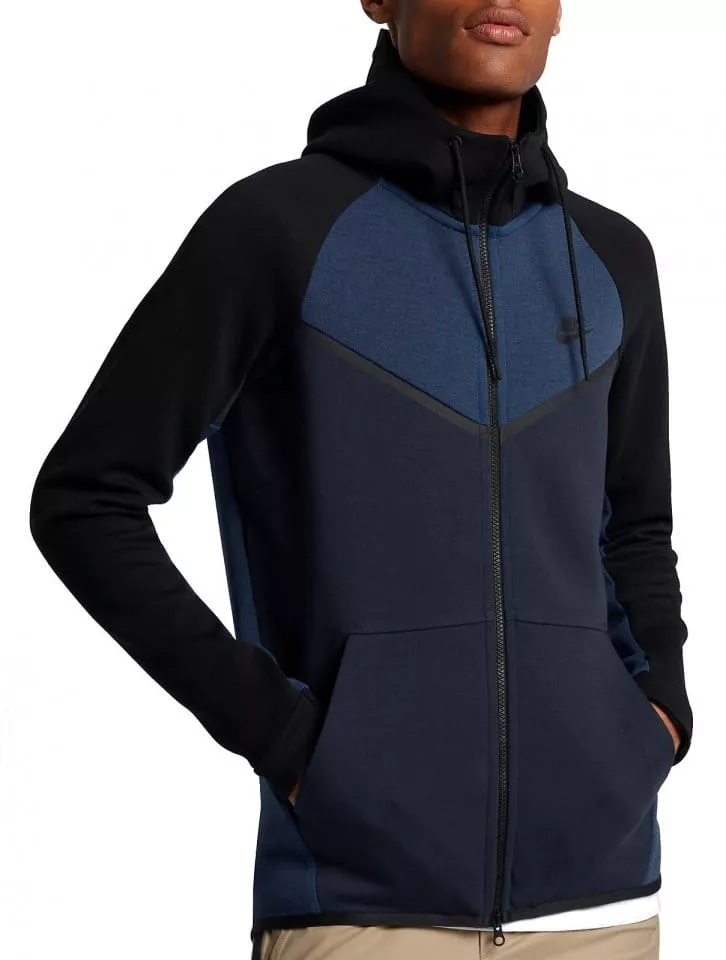 Hanorac cu gluga Nike M NSW TCH FLC WR HOODIE FZ CB
