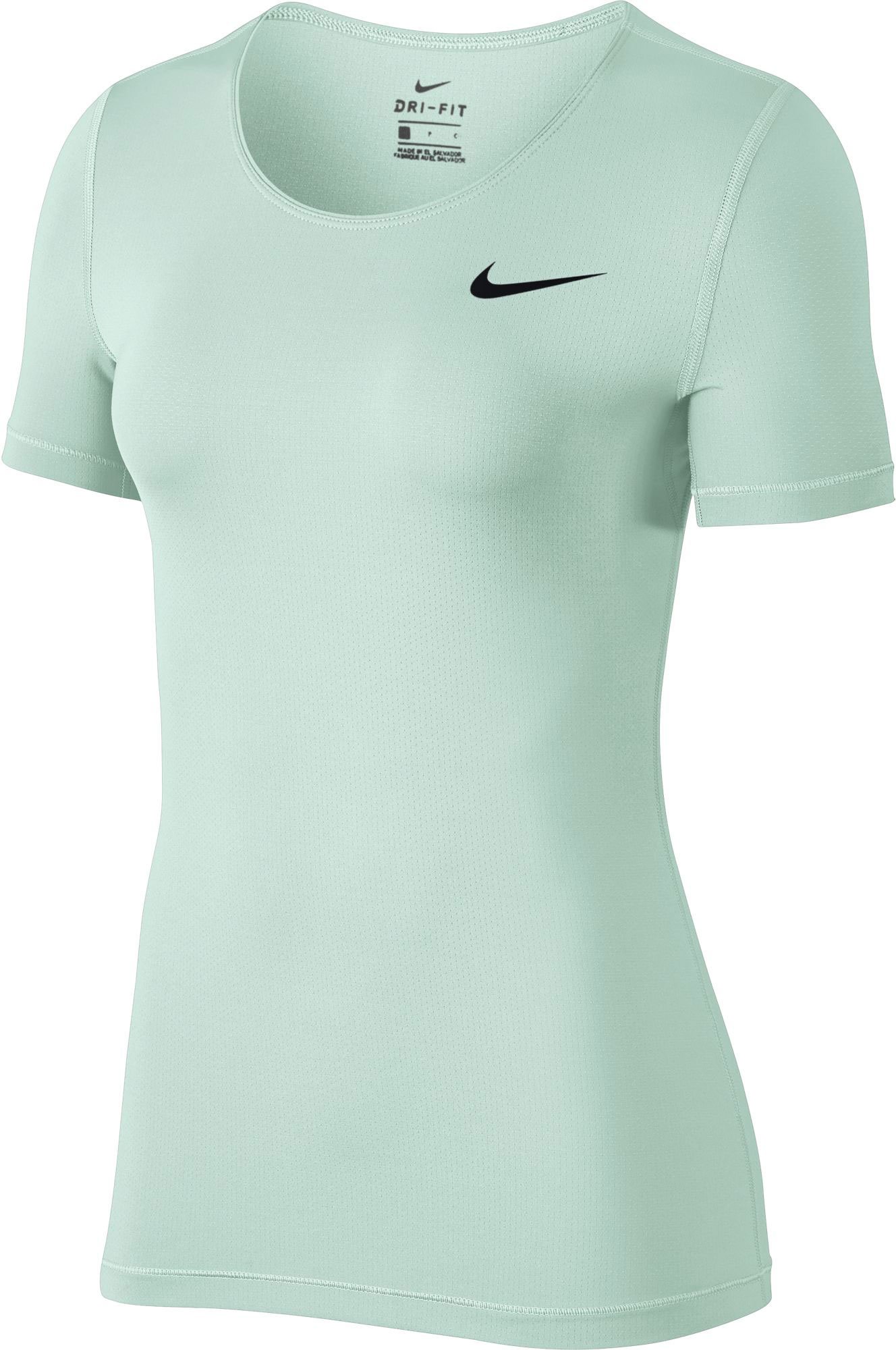 T-shirt Nike W NP TOP SS ALL OVER MESH