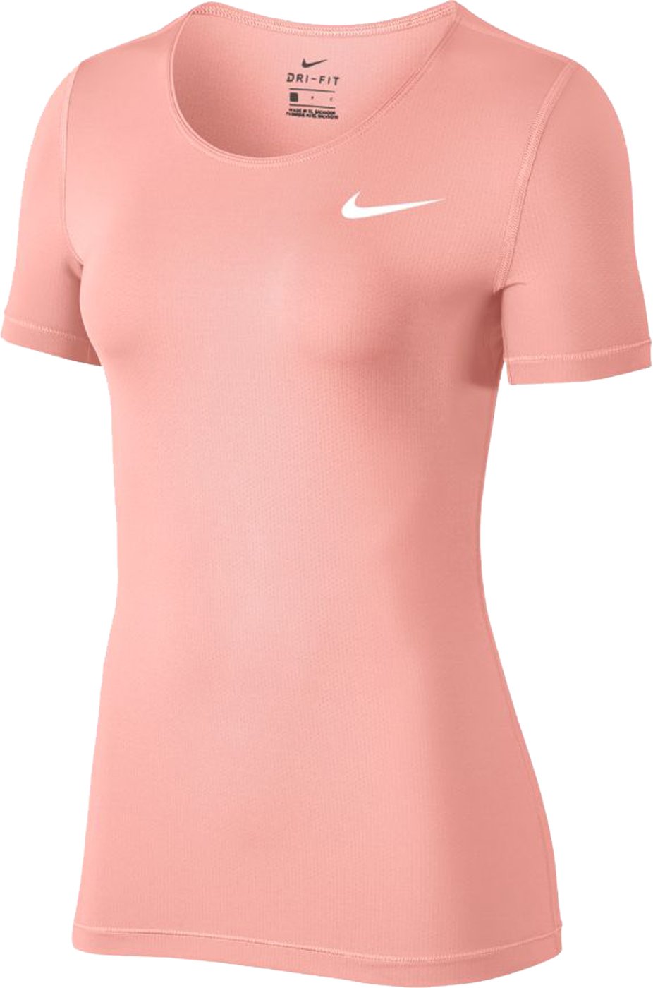 T-shirt Nike W NP TOP SS ALL OVER MESH