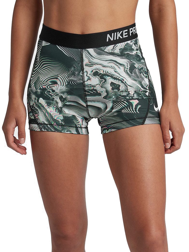 nike pro shorts coral