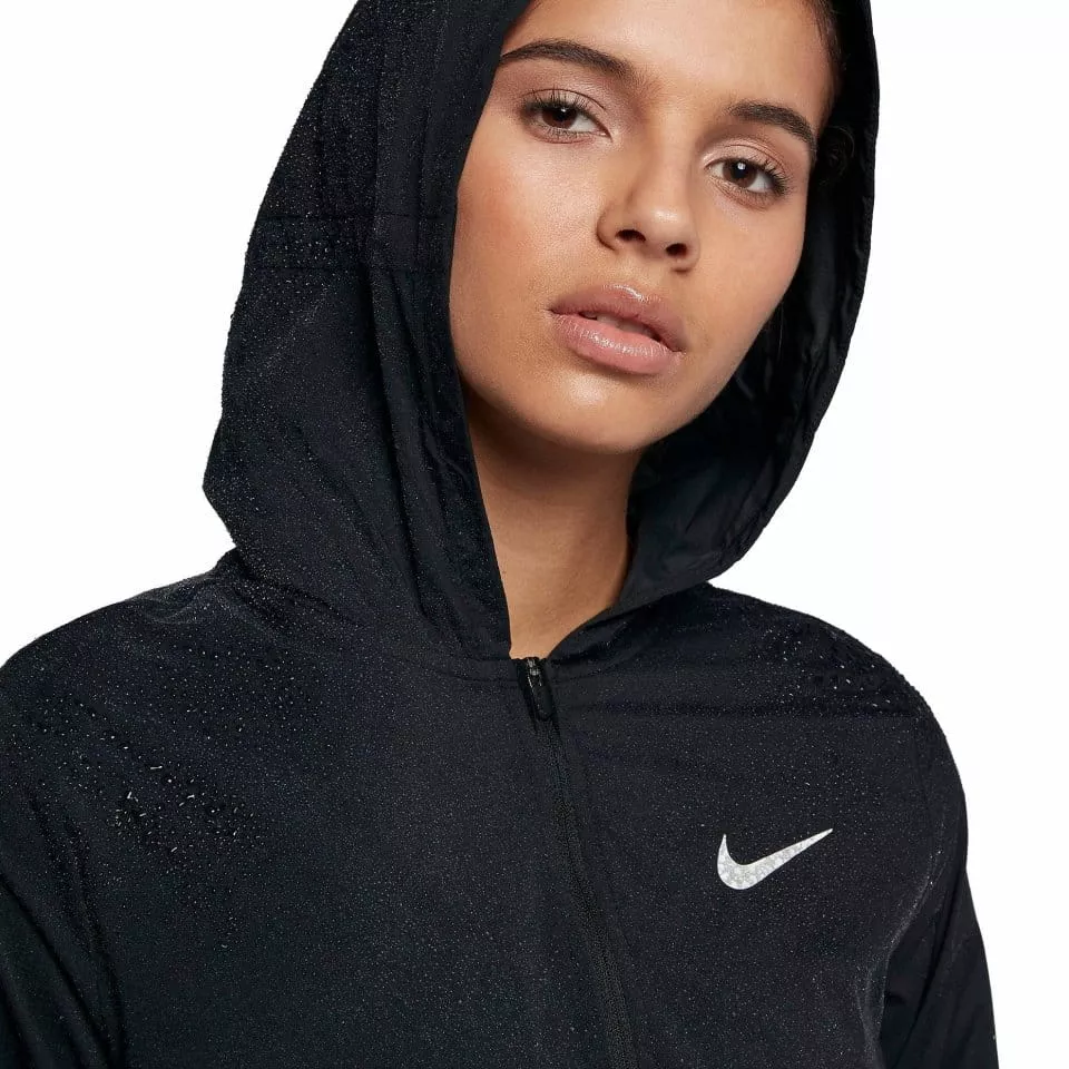 Dámská běžecká bunda s kapucí Nike Shield Convertible