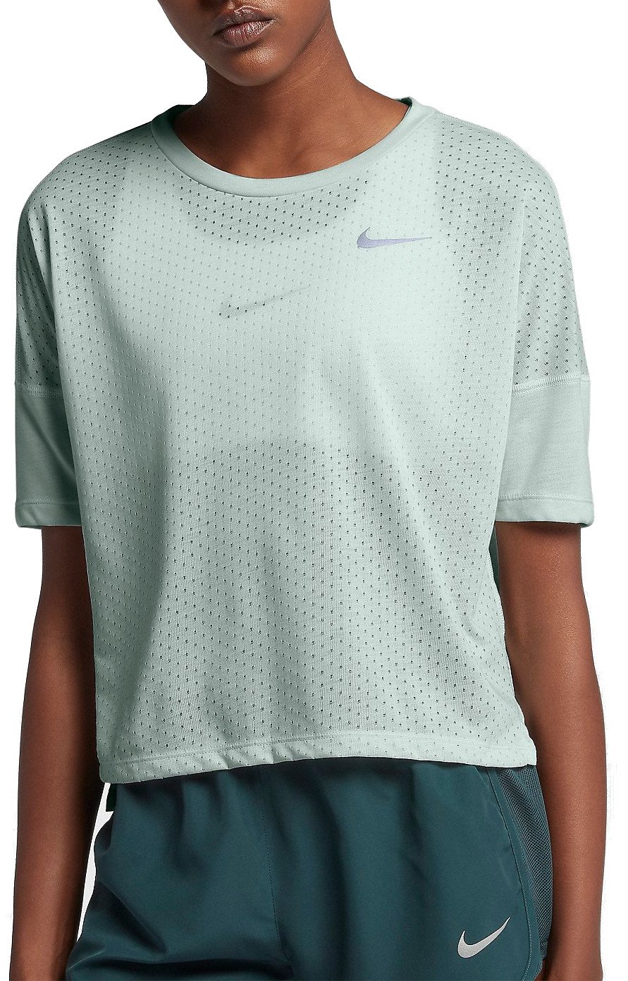 T-shirt Nike W NK BRTHE TAILWND TOP SS COOL