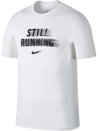 Pánské běžecké tričko s krátkým rukávem Nike STILL RUNNING