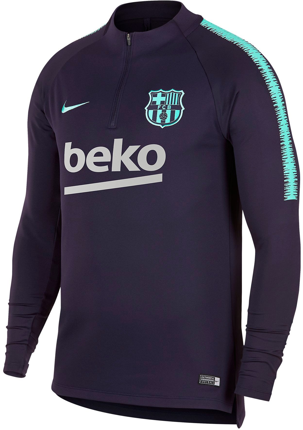 Nike FCB M NK DRY SQD DRIL TOP Hosszú ujjú póló