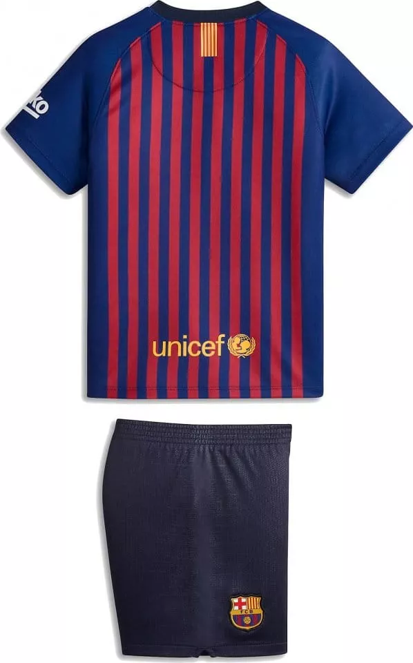 Dětský fotbalový set Nike FC Barcelona domácí 2018/2019