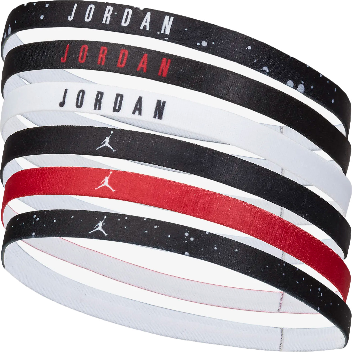 Gumičky do vlasů Nike Jordan Elastic (6 kusů)