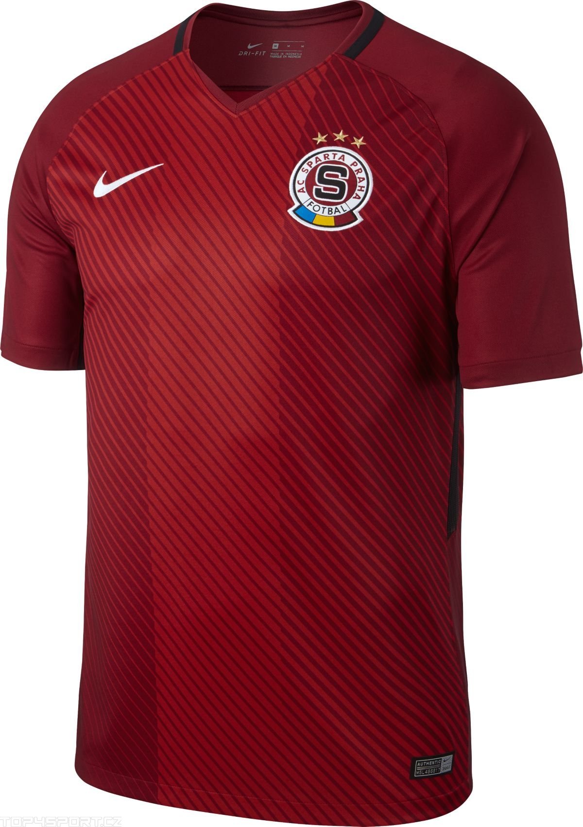 Replika dětského fotbalového dresu Nike Sparta Praha 2017/2018