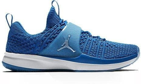 jordan trainer 2 flyknit blue