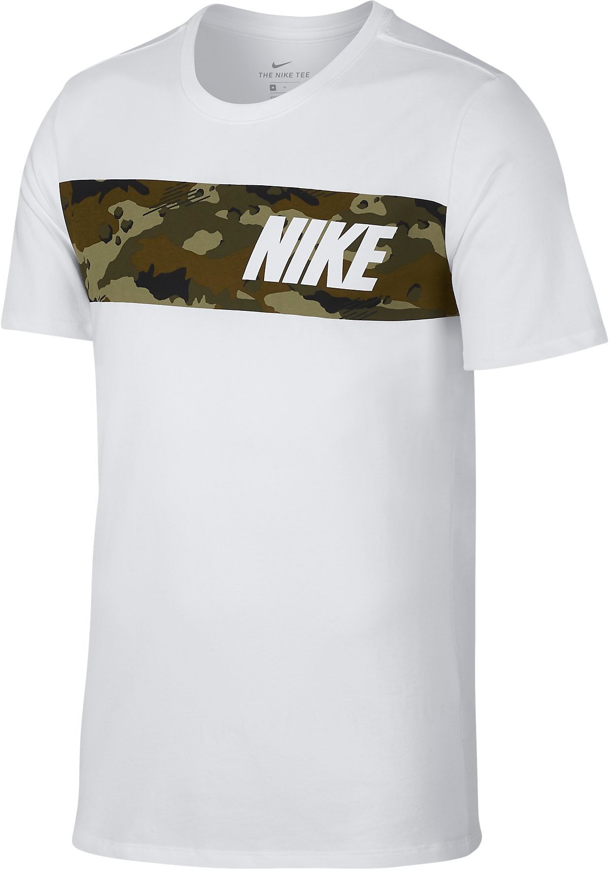 Pánské fitness triko s krátkým rukávem Nike Dry Block Camo