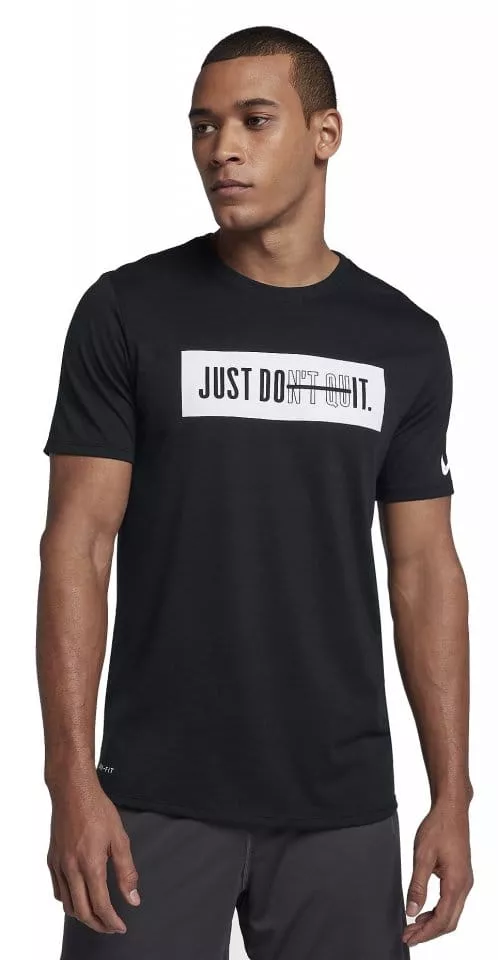 uitspraak Afwijken Demon Play T-shirt Nike M NK DRY TEE DB DON'T QUIT - Top4Running.com