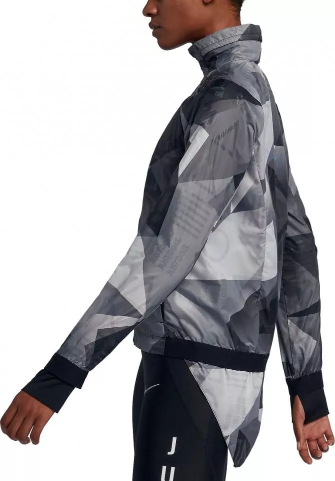 Dámská běžecká bunda s kapucí Nike Shield