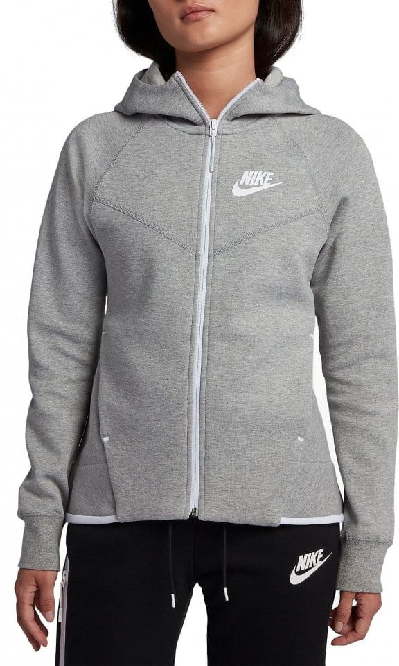 Hooded sweatshirt Nike W NSW TCH FLC WR HOODIE FZ - Top4Running.com