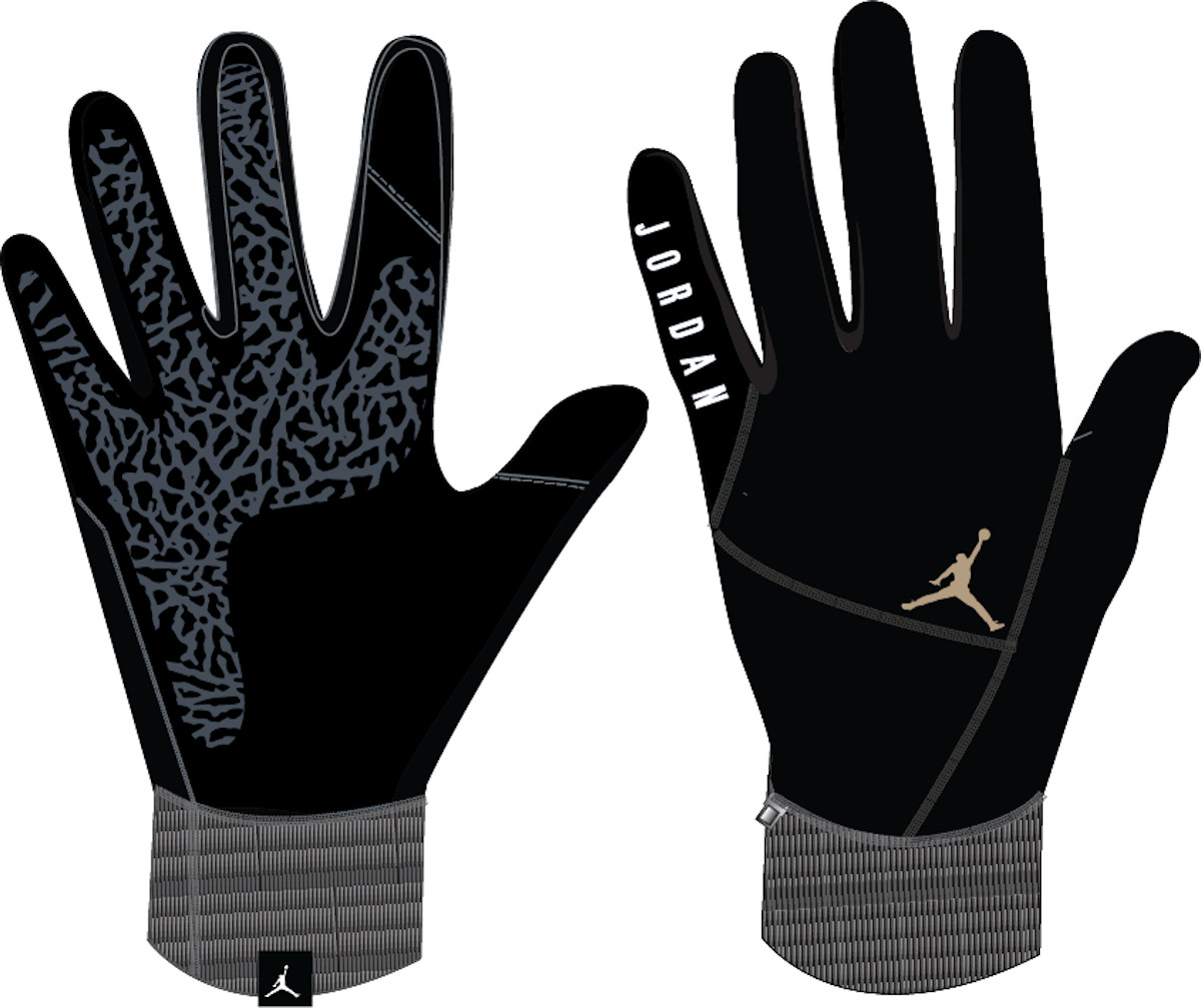 Rukavice Jordan M Hyperstorm Fleece Tech Glove