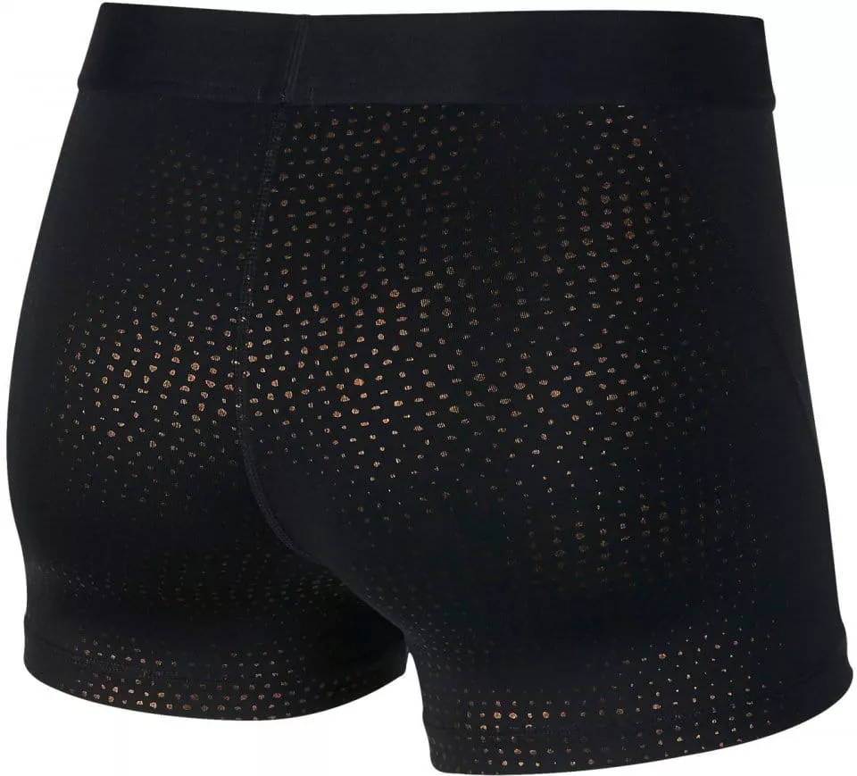 Compression shorts Nike W NP SHORT 3IN MTLC DOTS