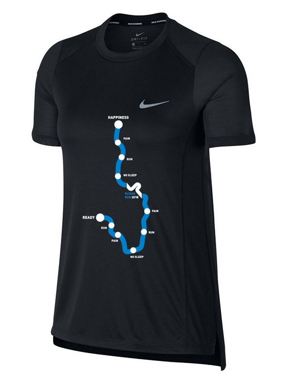 Dámské běžecké tričko s krátkým rukávem Nike Dry Miler VR 2018