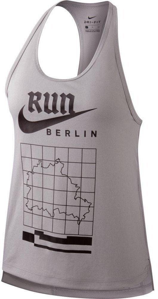 Singlet Nike W NK MILER TANK RACER BER